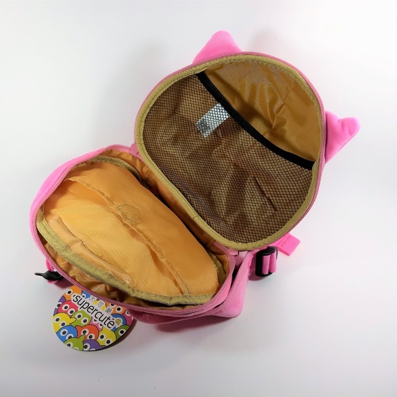 COPY - Back to School! Cute Small Pink Pig Backpa… - Picture 3 of 4